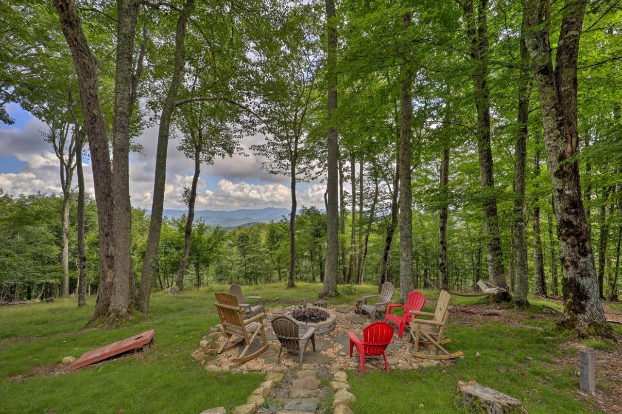 Beech Mountain Cabin Retreat With Hot Tub And Views! Exteriér fotografie