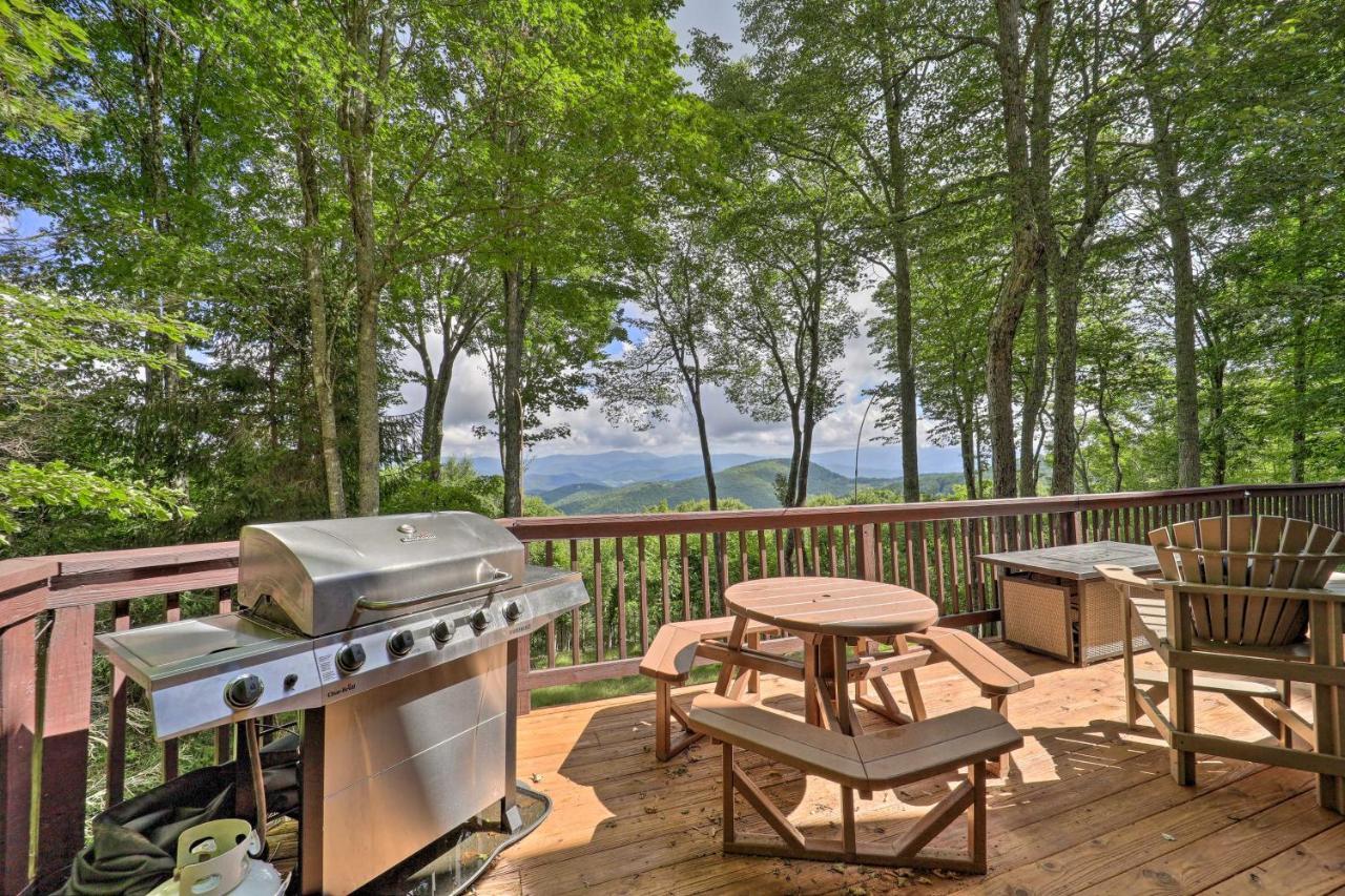 Beech Mountain Cabin Retreat With Hot Tub And Views! Exteriér fotografie