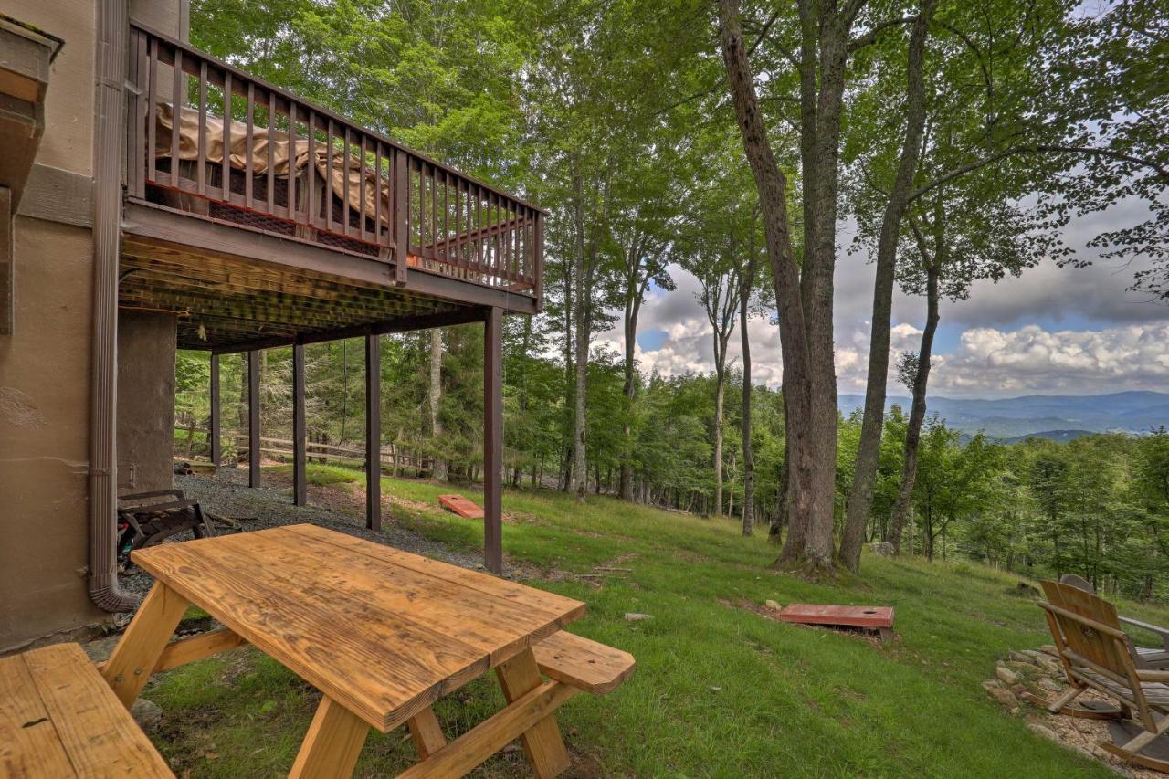 Beech Mountain Cabin Retreat With Hot Tub And Views! Exteriér fotografie
