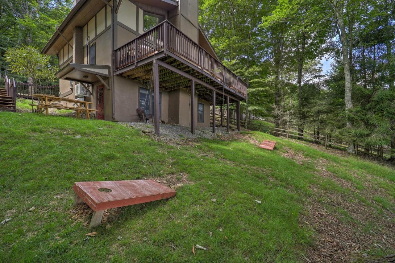 Beech Mountain Cabin Retreat With Hot Tub And Views! Exteriér fotografie
