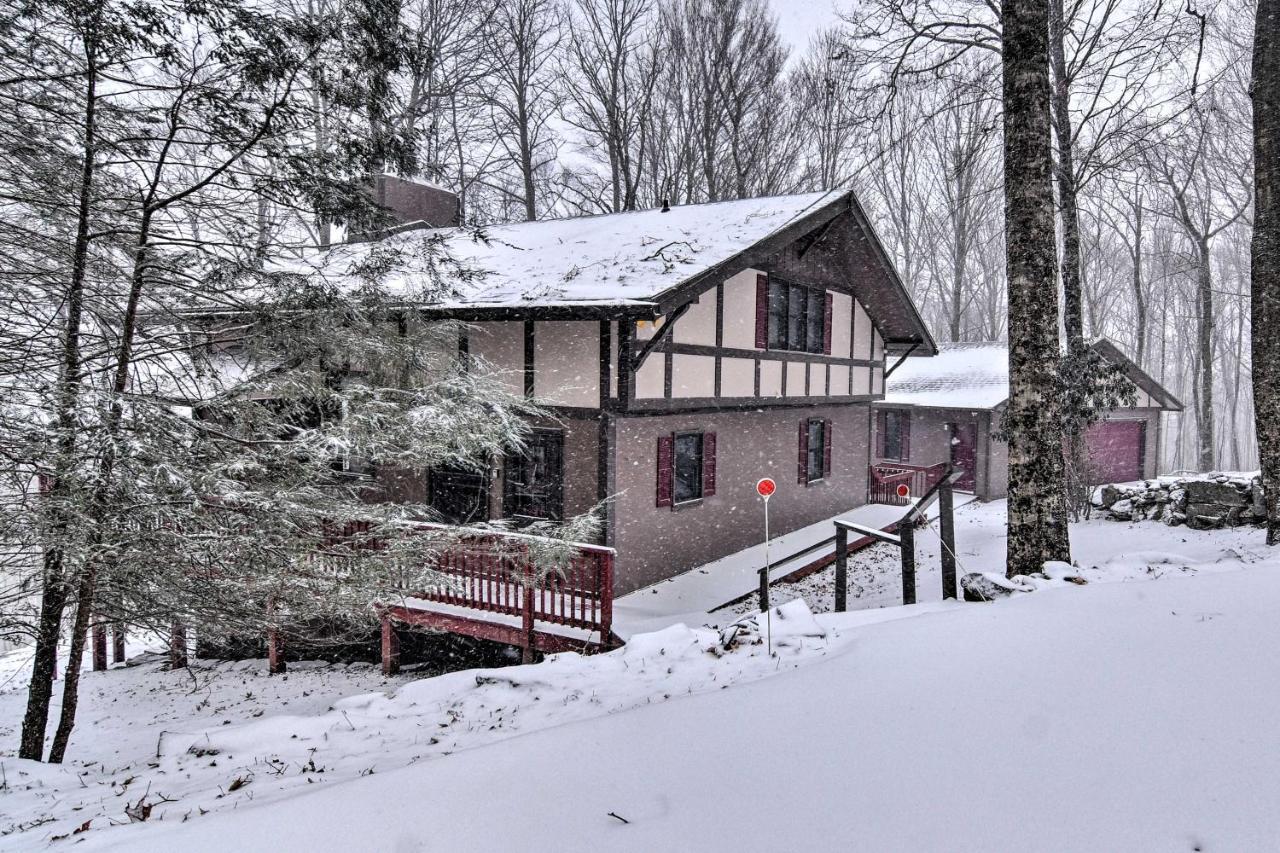Beech Mountain Cabin Retreat With Hot Tub And Views! Exteriér fotografie